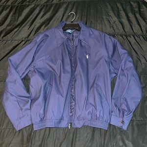 Vintage Polo Ralph Lauren Mens XL Bomber Style
Navy Blue Harrington Zip Jacket